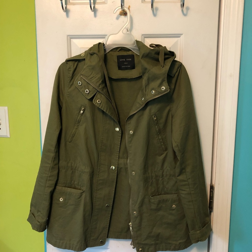 Green jacket